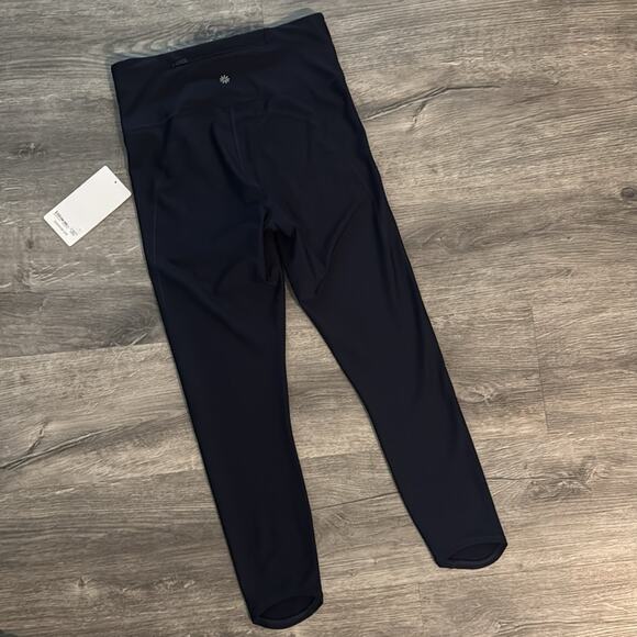 NWT Athleta Pacesetter 7/8 Tight Navy Size Small Running / Gym - Picture 6 of 12